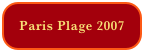 Paris Plage 2007