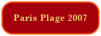 Paris Plage 2007